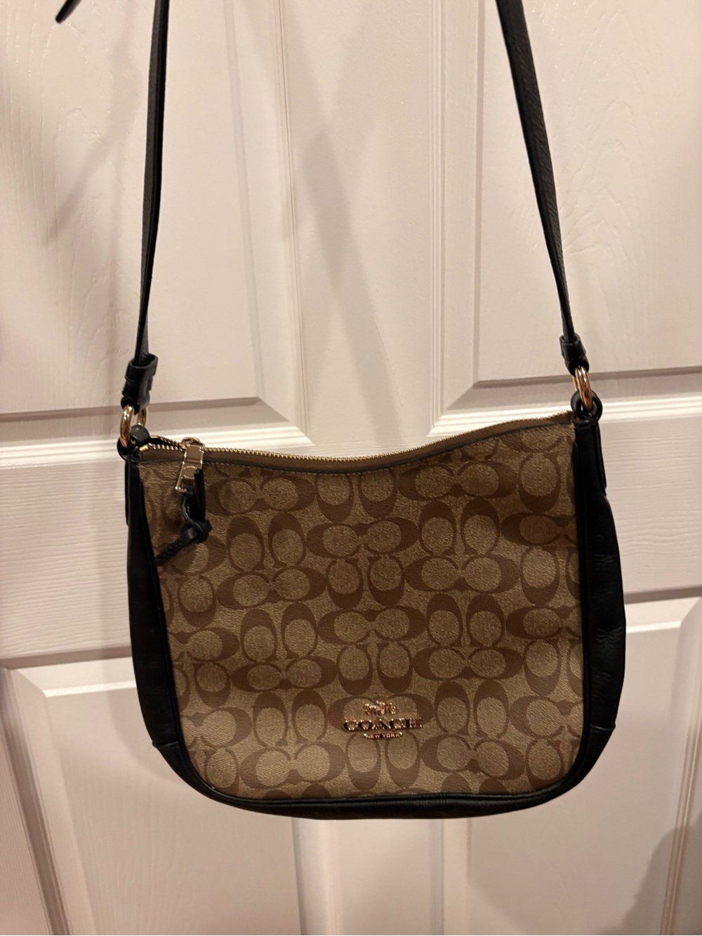 Coach Signature Canvas Ellie File Crossbody Bag Style C1649